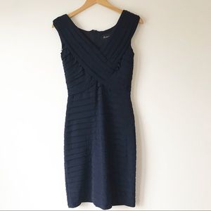 Scarlett Nite navy blue sheath dress